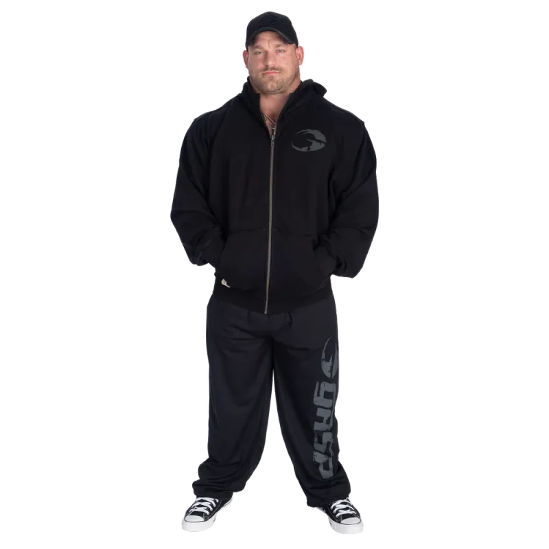 Gasp Original Hoodie, svart/grå hettejakke