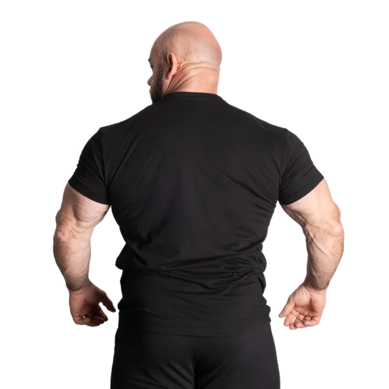 Better Bodies USA Standard Tee Black, svart t-skjorte