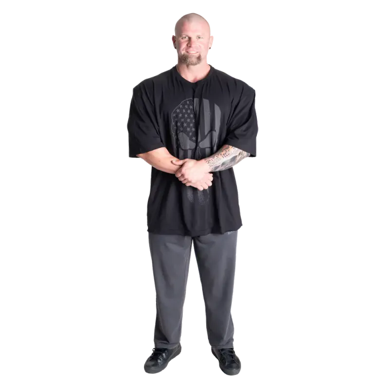 GASP Acid Sweatpant, svart treningsbukse
