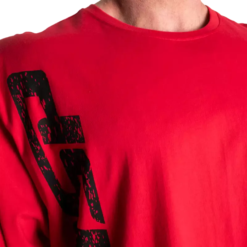 Gasp Iron Tee, rød t-skjorte