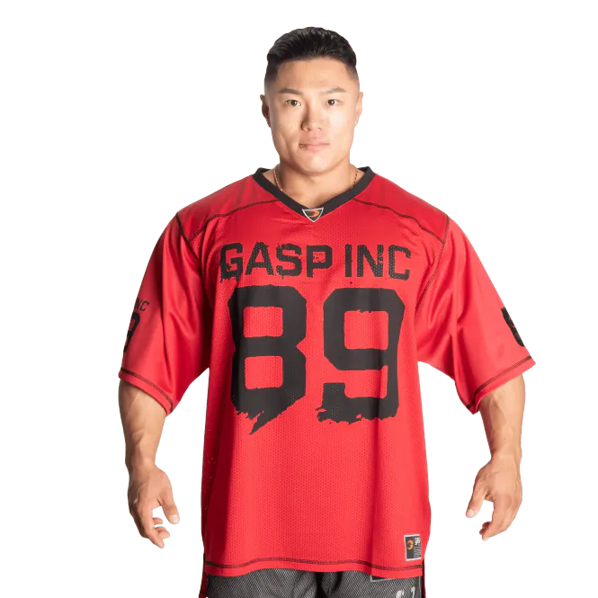 Hovedbilde Gasp No1 Football Tee, rød t-skjorte