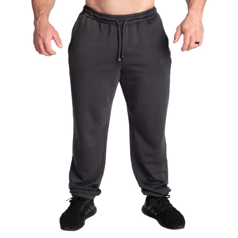 GASP Vintage Sweatpant, svart treningsbukse