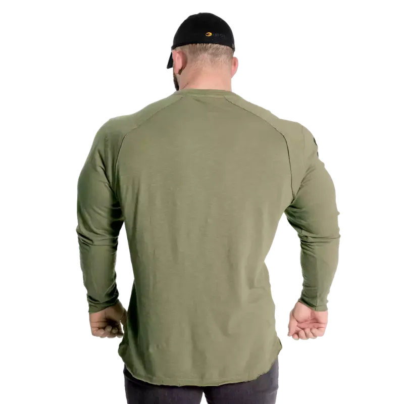 GASP Throwback LS Tee, grønn genser
