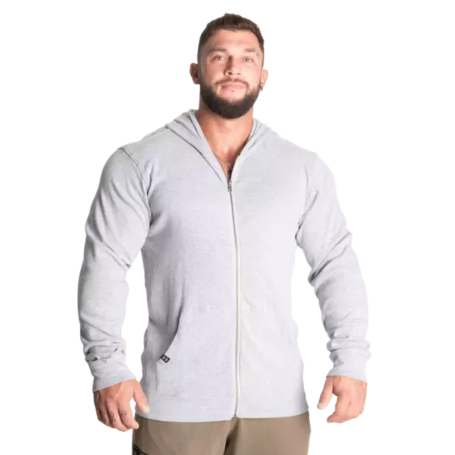 Hovedbilde Better Bodies Light Zip Hoodie, lys grå ...