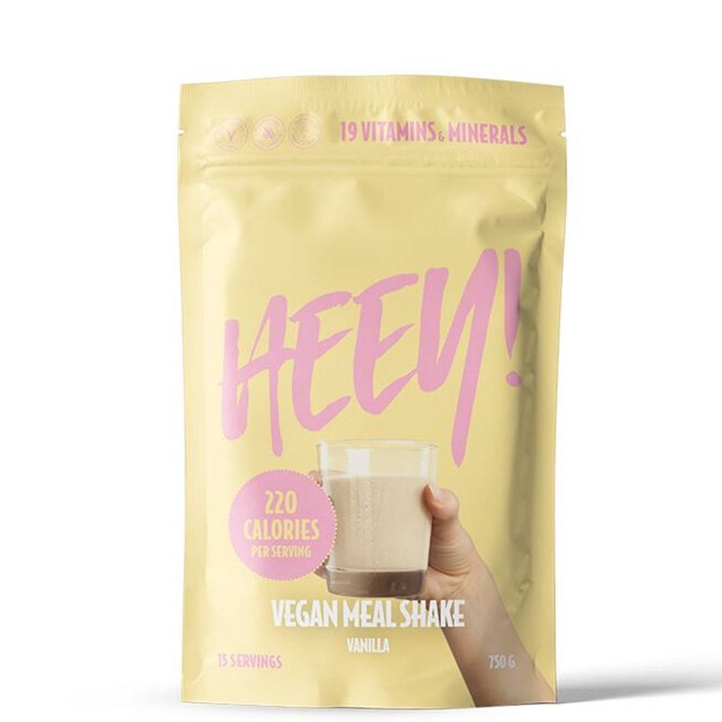 Heey! Vegan Meal Shake 750 g, måltidserstatter