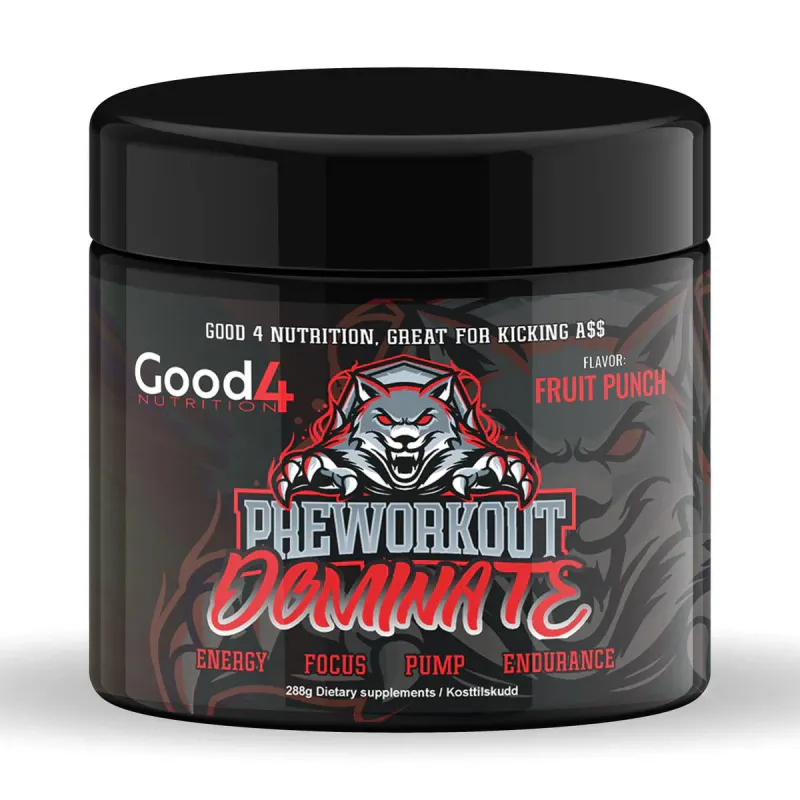 Dominate Pre Workout 288g, PWO