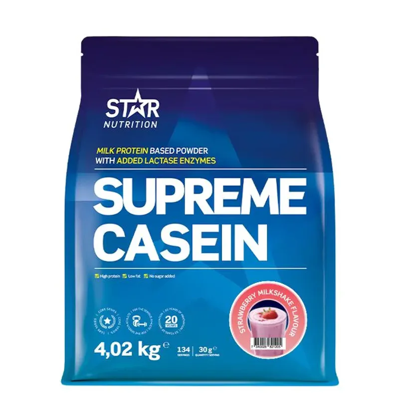 Star Nutrition Supreme Casein 4,02 kg, proteinpulver