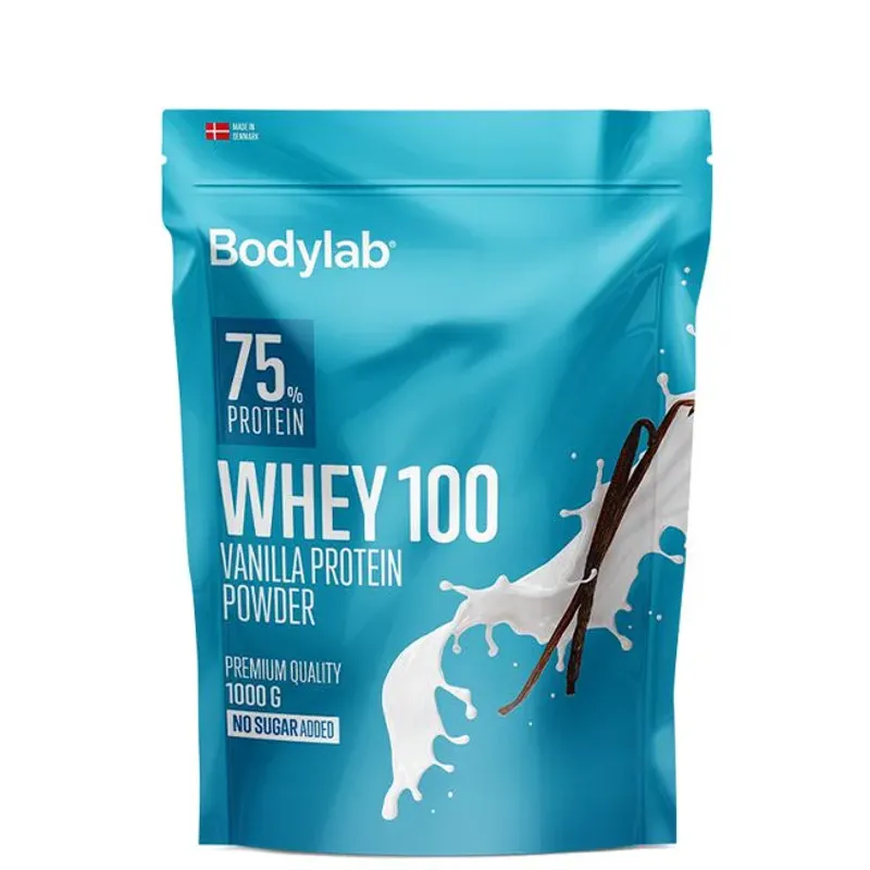 Bodylab Whey 100, proteinpulver 1000 g
