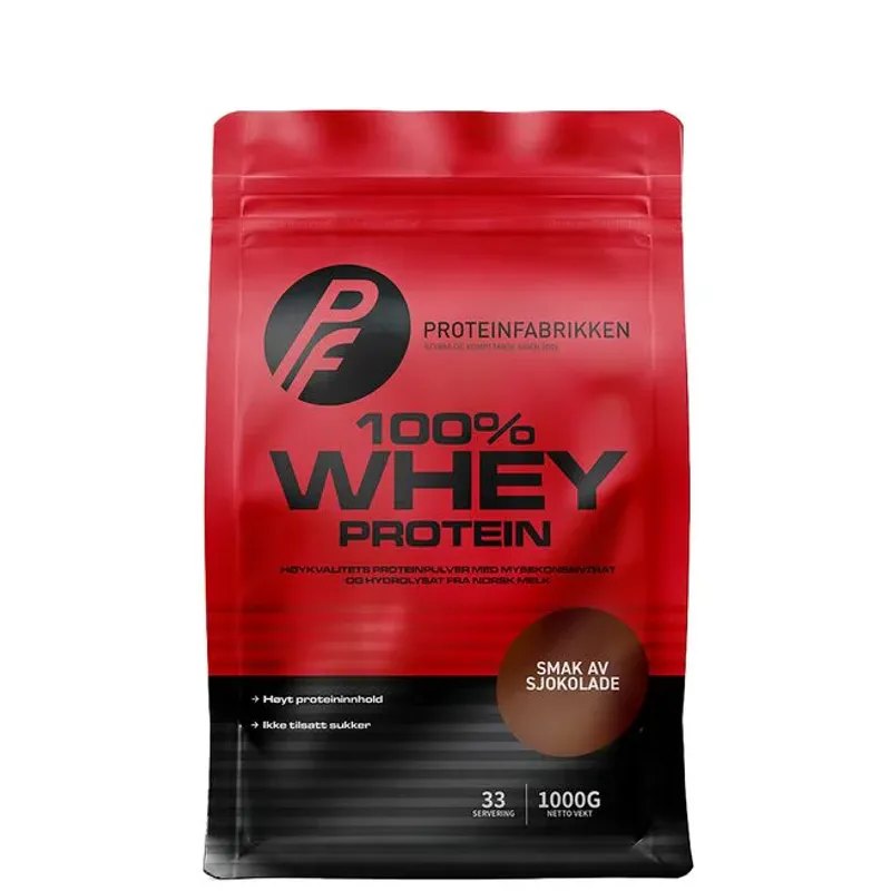Proteinfabrikken 100% Whey Protein 1000 g