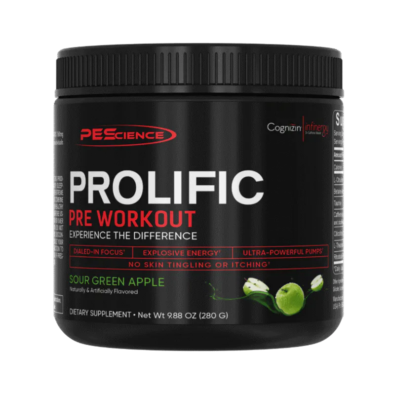 PEScience Prolific Pre Workout 280g, PWO
