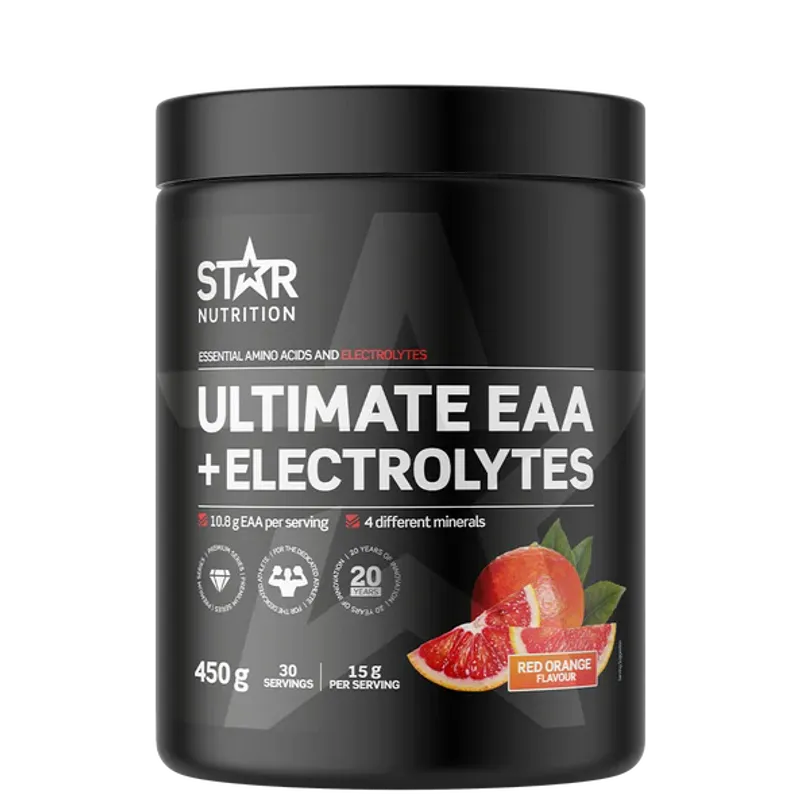 Star Ultimate EAA + Electrolytes 450 gram, aminosyrer og elektrolytter