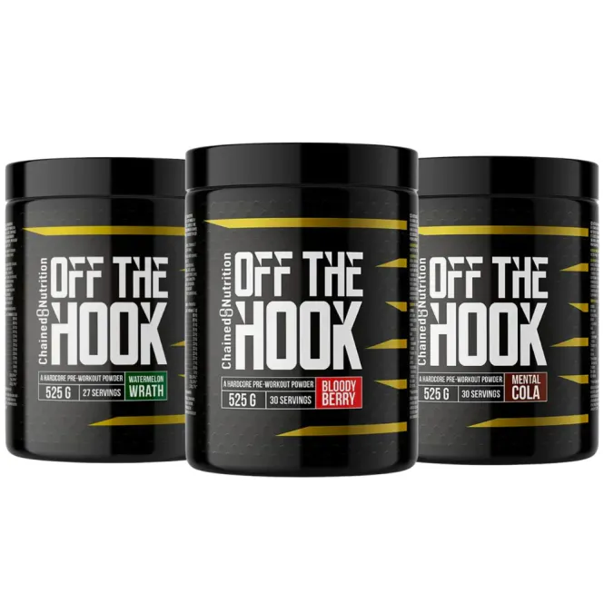 Hovedbilde 3 x Off the Hook 525 g, Effektiv & Kraftig Pre ...