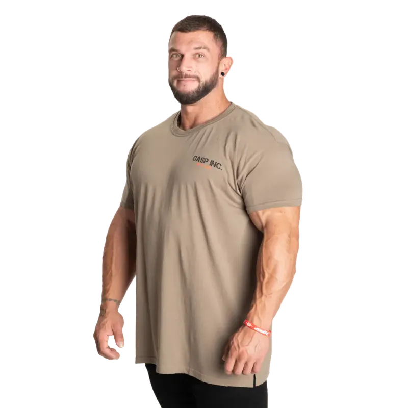 Gasp Utility Street Tee, grønn t-skjorte