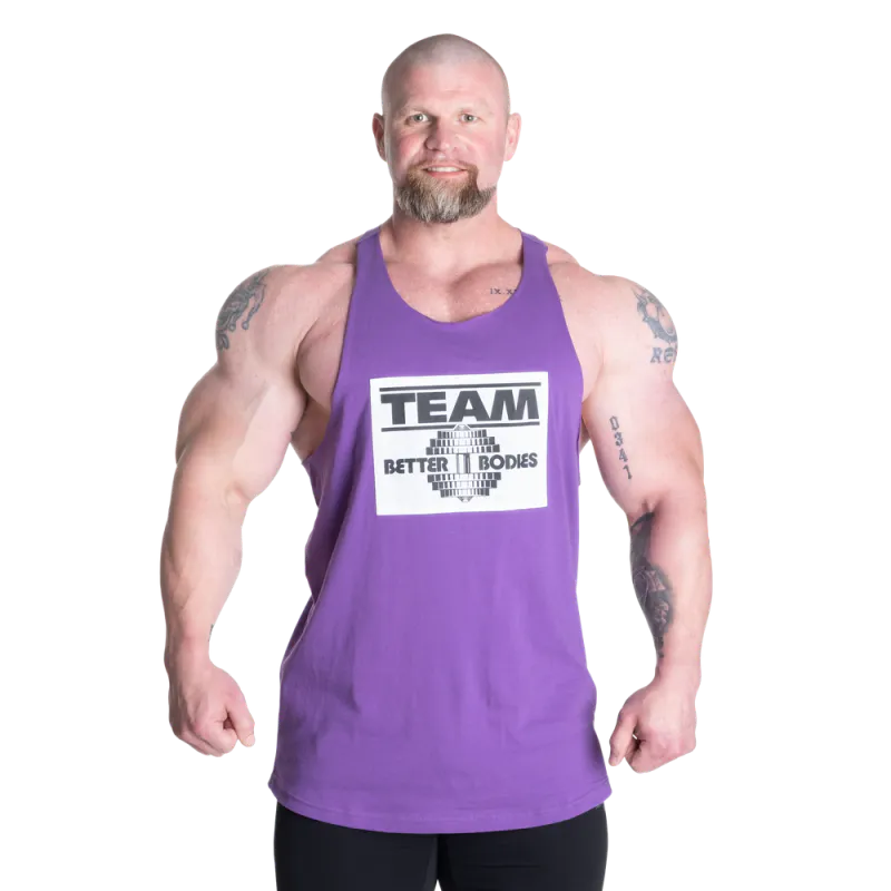 Better Bodies Old School Stringer, lilla singlet 