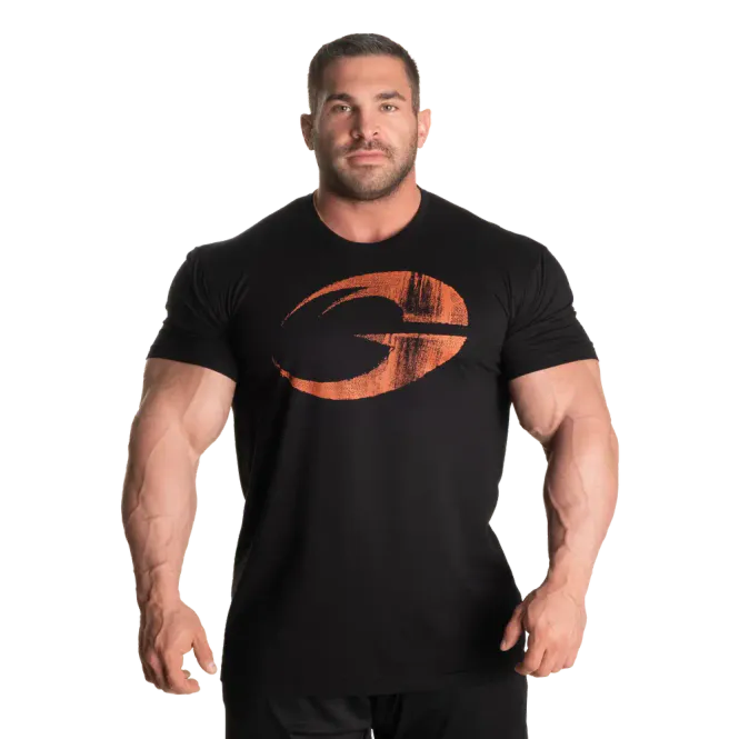 Hovedbilde Gasp Cadet Tee, svart/oransje t-skjorte